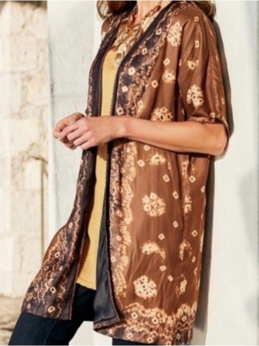 Soft Surroundings Radiant Splendor Topper Jacket Top size XL